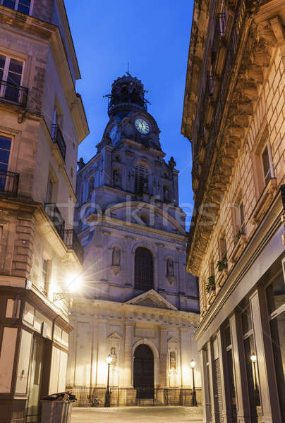 St Cross Church in Nantes Stock photo © benkrut