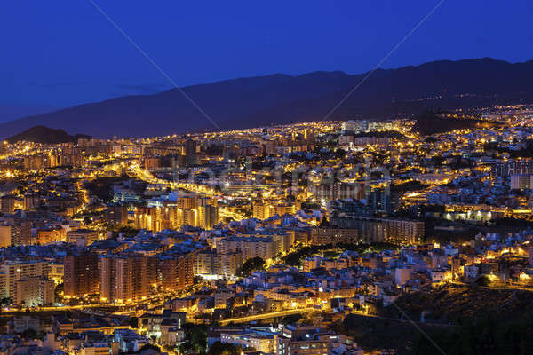 Panorama of Santa Cruz de Tenerife Stock photo © benkrut