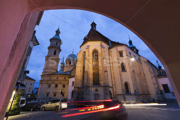 Graz miasta podróży panoramę architektury panorama Zdjęcia stock © benkrut