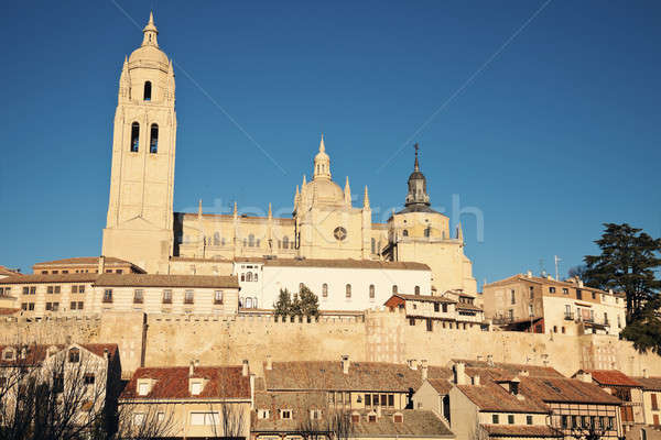 Segovia vista Stock photo © benkrut