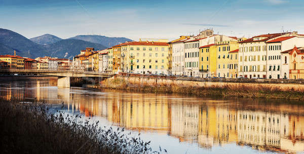 Pisa panorama Stock photo © benkrut