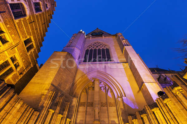 St. Peter's Church in Leuven Stock photo © benkrut