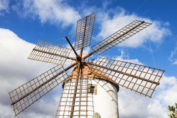 Windmill on Gran Canaria Stock photo © benkrut
