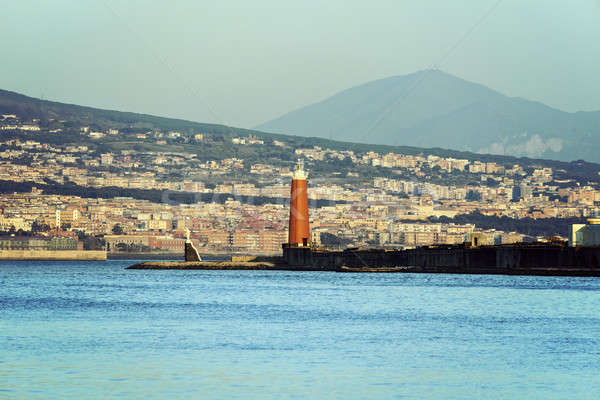 Naples lighthouse Stock photo © benkrut