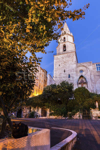 Notre-Dame-des-Accoules Church in Marseille Stock photo © benkrut