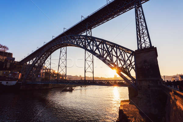 Luiz I Bridge in Porto Stock photo © benkrut