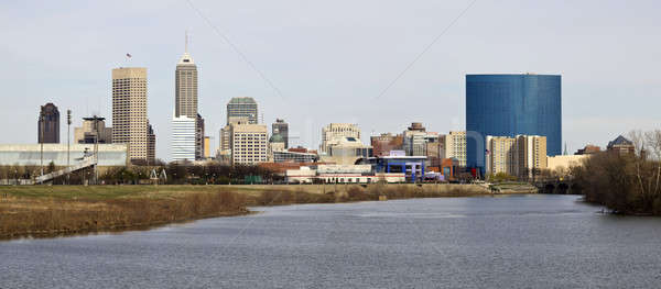 Panoramic Indianapolis Stock photo © benkrut