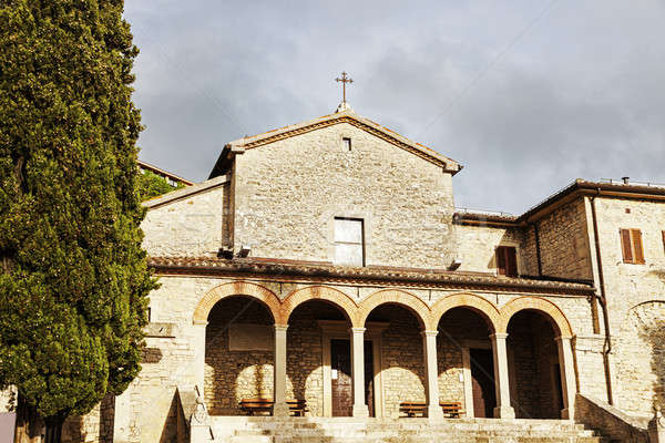 Kirche San Marino Stock foto © benkrut