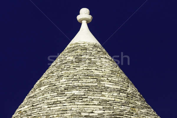 Roof of Trulli in Alberobello Stock photo © benkrut