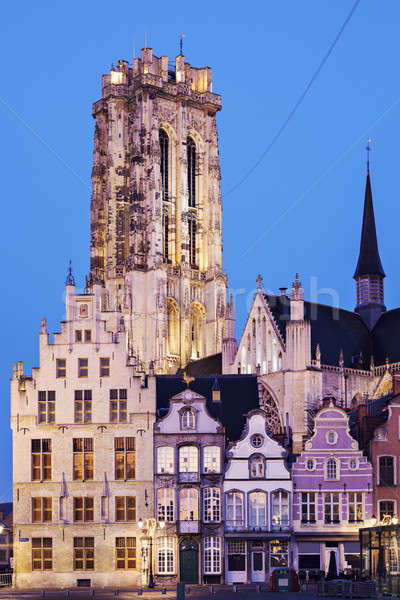 Saint Rumbold's Cathedral in Mechelen Stock photo © benkrut