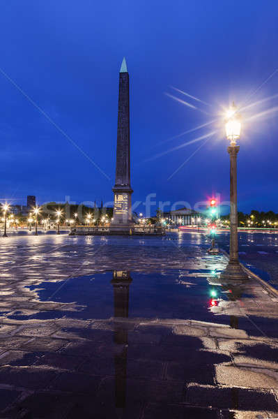盧克索 地方 巴黎 法國 天空 商業照片 © benkrut
