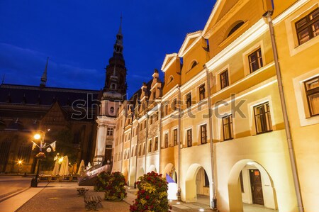 Saint Nicholas' Cathedral at sunrise Stock photo © benkrut