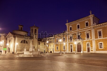 Old architecture of Brescia Stock photo © benkrut