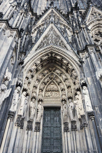 Colonia catedral entrada norte edificio puerta Foto stock © benkrut