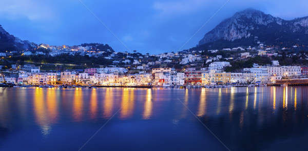 Stock photo: Capri Island panorama