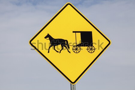 Carts on the road Stock photo © benkrut