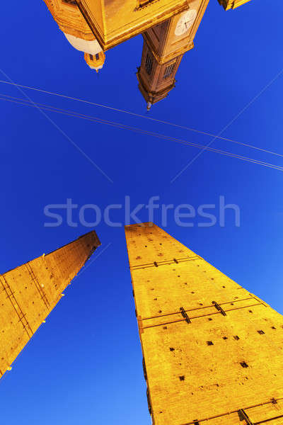 Asinelli Tower in Bologna Stock photo © benkrut
