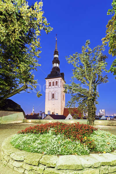 St. Nicholas Church in Tallin Stock photo © benkrut