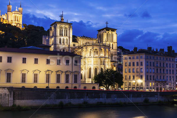 Basilica of Notre-Dame de Fourviere Stock photo © benkrut