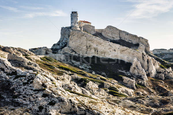 Paysage archipel phare Marseille bâtiment nature [[stock_photo]] © benkrut