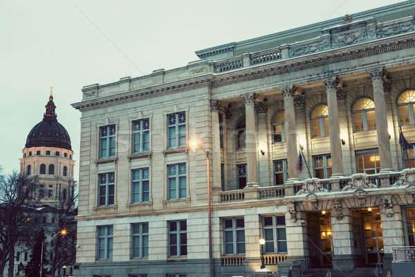 Stock photo: Topeka architecture with State Capitol Building