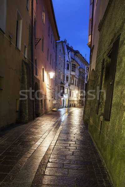 Città vecchia strade città viaggio skyline Foto d'archivio © benkrut