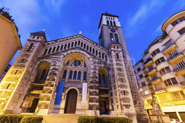 Saint Joseph Church in Grenoble   Stock photo © benkrut