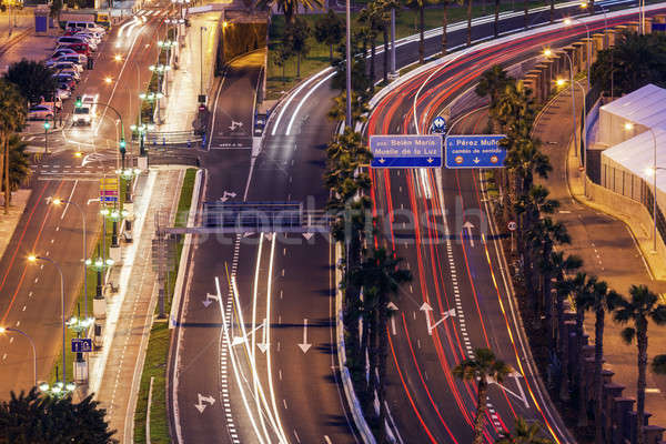 Traffic in the center of Las Palmas Stock photo © benkrut
