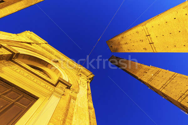 Asinelli Tower in Bologna Stock photo © benkrut