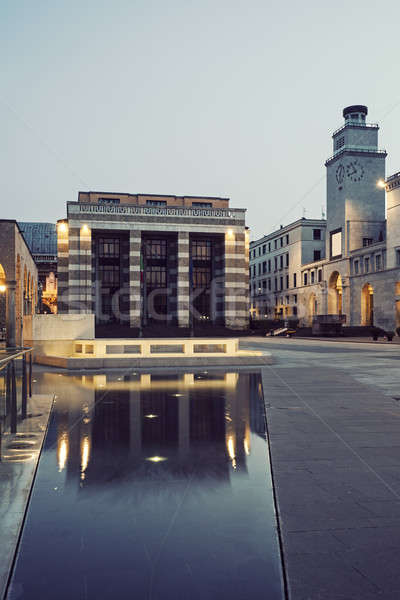 Piazza della Victoria in Brescia  Stock photo © benkrut