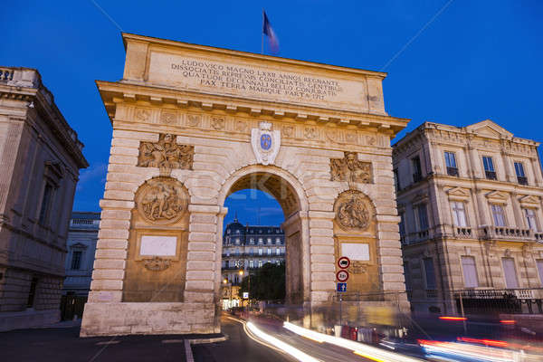 Stock photo: Porte du Peyrou in Montpellier