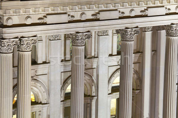 Columns of State Capitol Building Stock photo © benkrut
