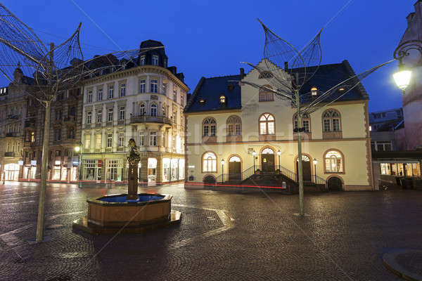 Old Rathaus in Wiesbaden Stock photo © benkrut