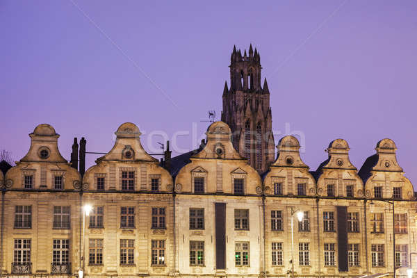 Saint Jean-Baptiste Church in Arras seen from Place des Heros Stock photo © benkrut