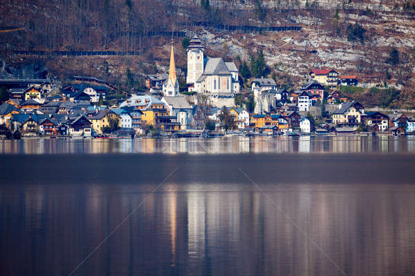 Hallstatt panorama   Stock photo © benkrut