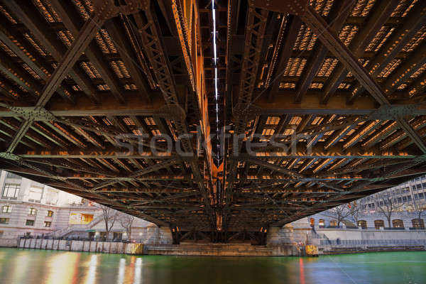 Stock photo: Under the bridge