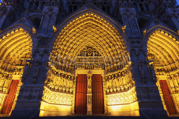 Cathedral of Our Lady of Amiens   Stock photo © benkrut