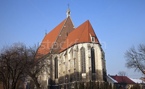 Basilica Polonia Europa cielo muro cross Foto d'archivio © benkrut