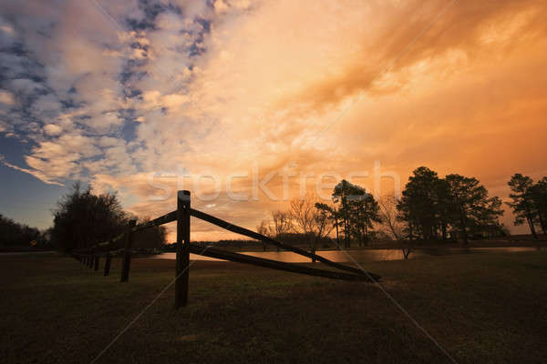 Georgia sunset Stock photo © benkrut