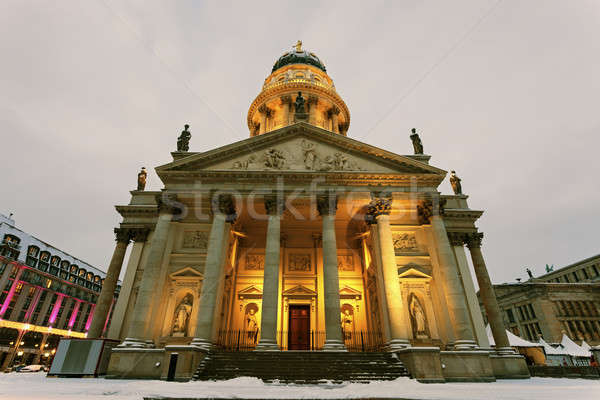 German Dom at sunrise Stock photo © benkrut