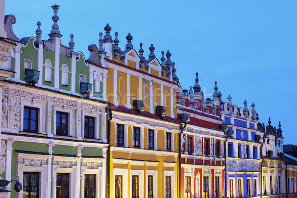 Great Market Square in Zamosc Stock photo © benkrut