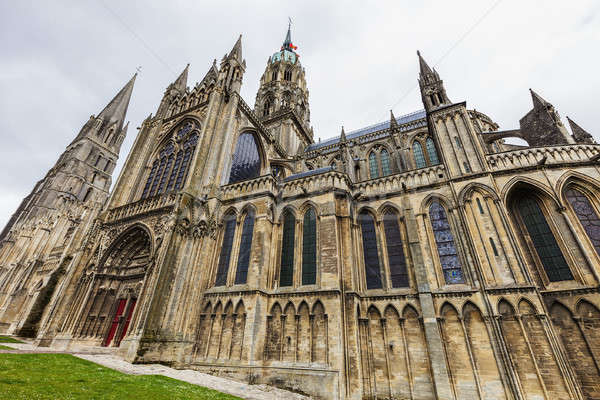 Bayeux Notre-Dame Cathedral Stock photo © benkrut