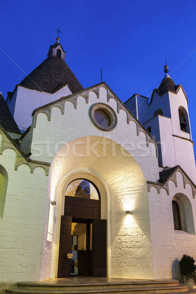 San Antonio church in Alberobello    Stock photo © benkrut