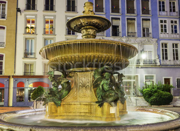 Fountain in Grenoble   Stock photo © benkrut