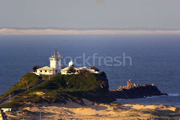 Nobbys Head Lightouse  Stock photo © benkrut