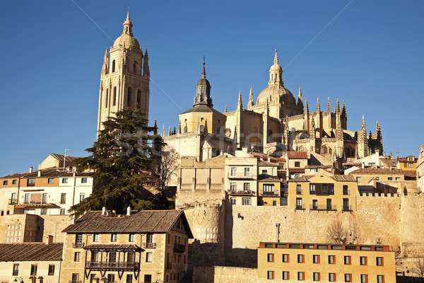 Segovia vista Stock photo © benkrut