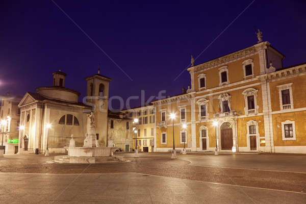 Old architecture of Brescia Stock photo © benkrut