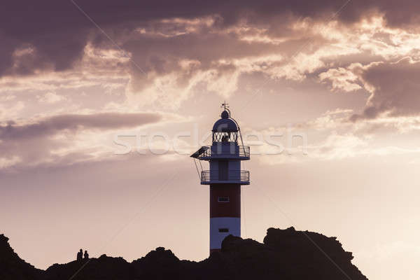 Punta de Teno Lighthouse on Tenerife Stock photo © benkrut