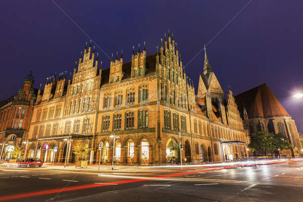 Old Town Hall in Hanover   Stock photo © benkrut
