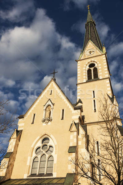 St. Nicholas Church in Villach Stock photo © benkrut